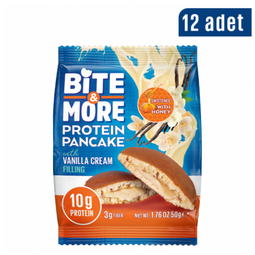 BİTE MORE PROTEİN PANCAKE (50 GR) - 12 ADET